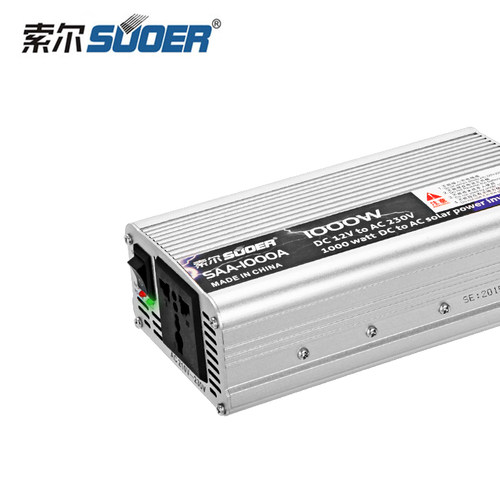 索尔12V24V转220V逆变器家用车载500W1000W1500W2000W3000W逆电器 - 图2