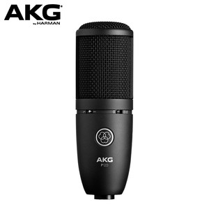 AKG爱科技P120电容麦克风主播直播声卡套装全套设备K歌录音话筒