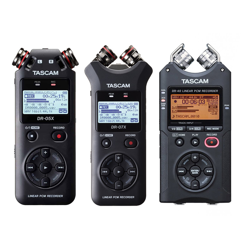 达斯冠TASCAM DR07X专业录音笔机调音台内录采访会议课堂高清降噪 - 图1