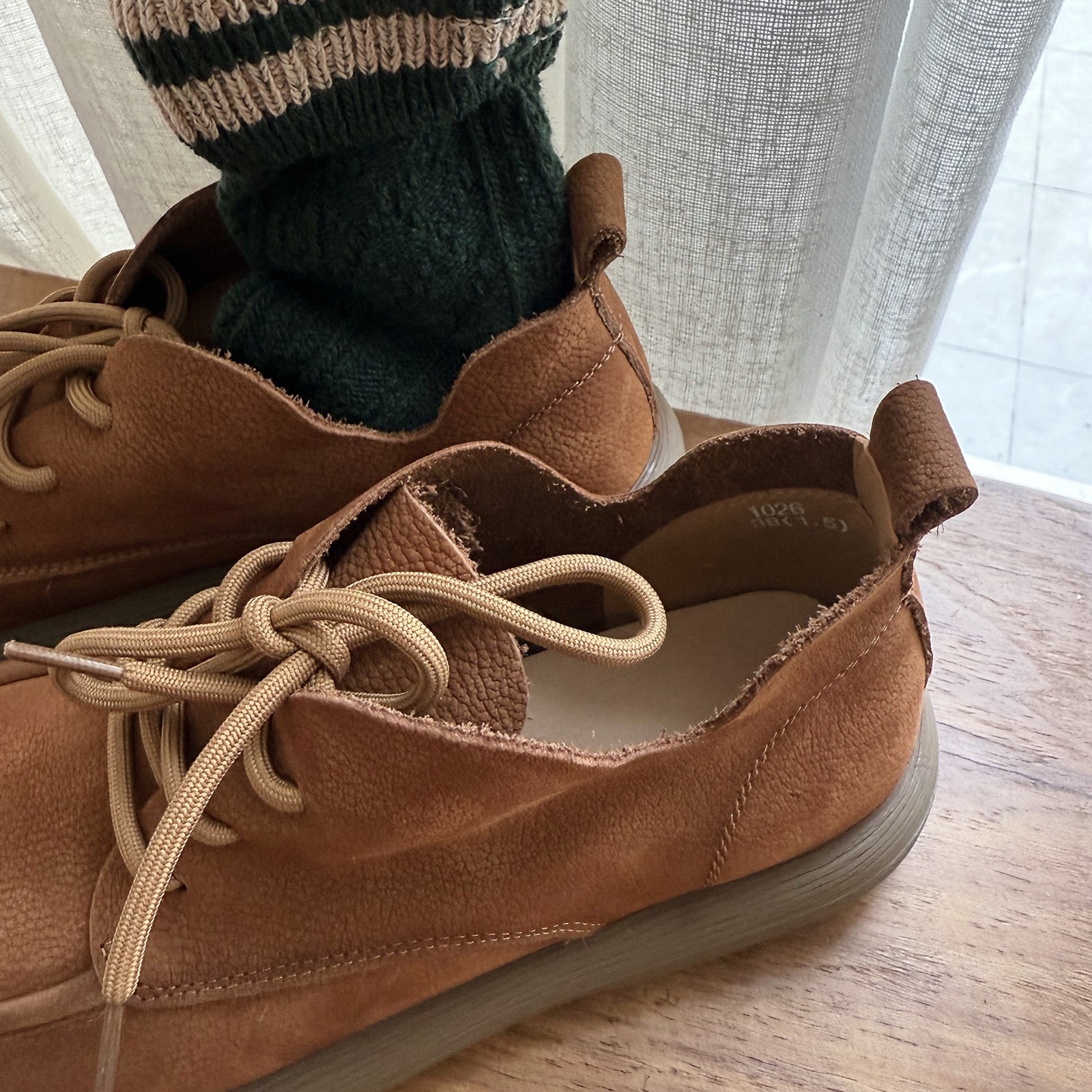 墨黛原品女装秋冬新品系带真皮软底复古圆头平底牛皮女鞋休闲短靴,淘宝优惠券,粉丝福利购,淘宝优惠卷