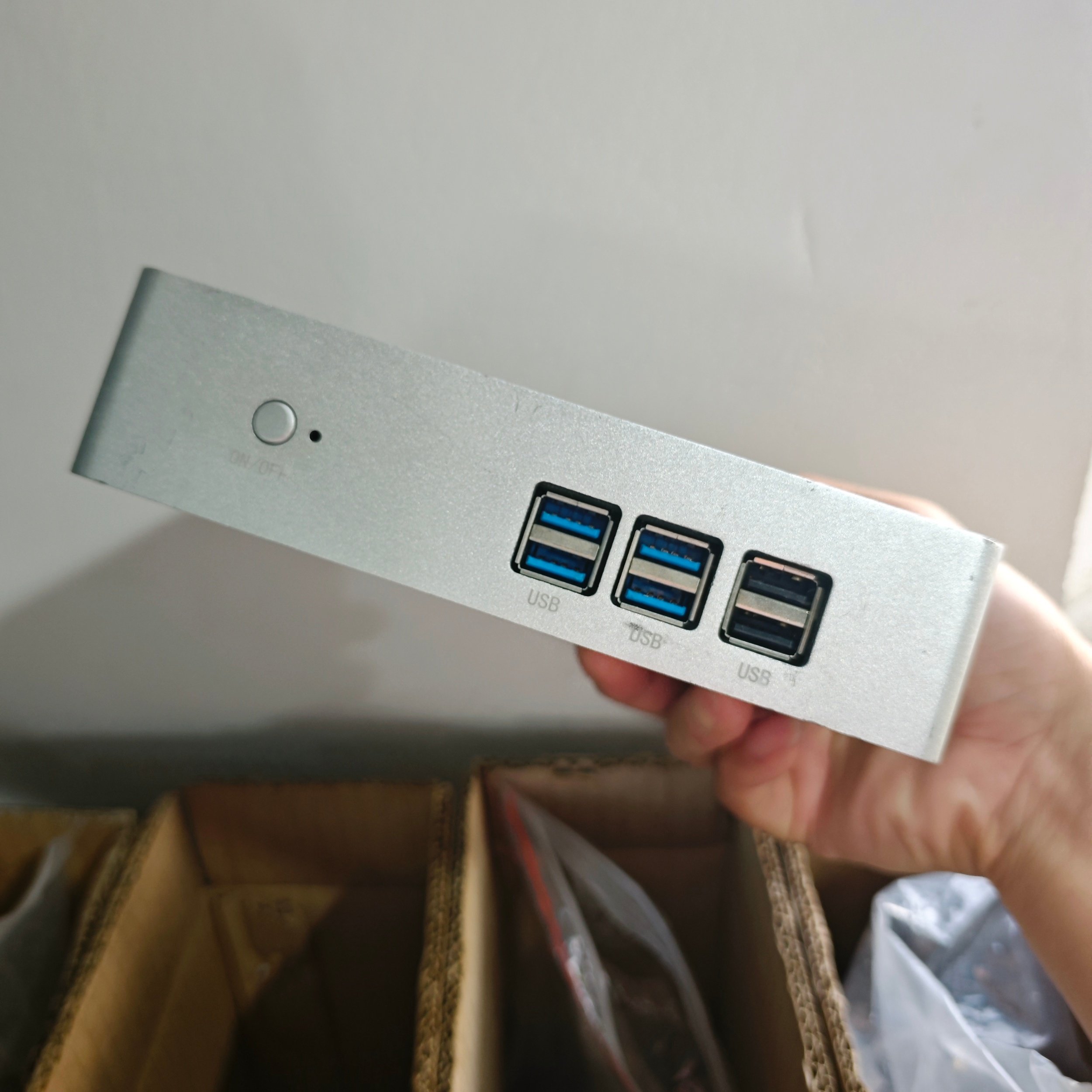 占美迷你电脑i3 4010U工控机家用办公影音准系统主机win7 4G120G,淘宝优惠券,粉丝福利购,淘宝优惠卷