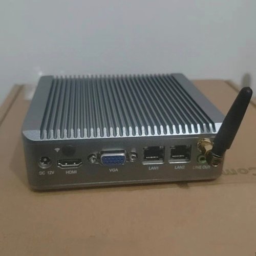 N29全新J1800迷你电脑工控机双网口J1900软路由准系统主机Mini PC - 图1