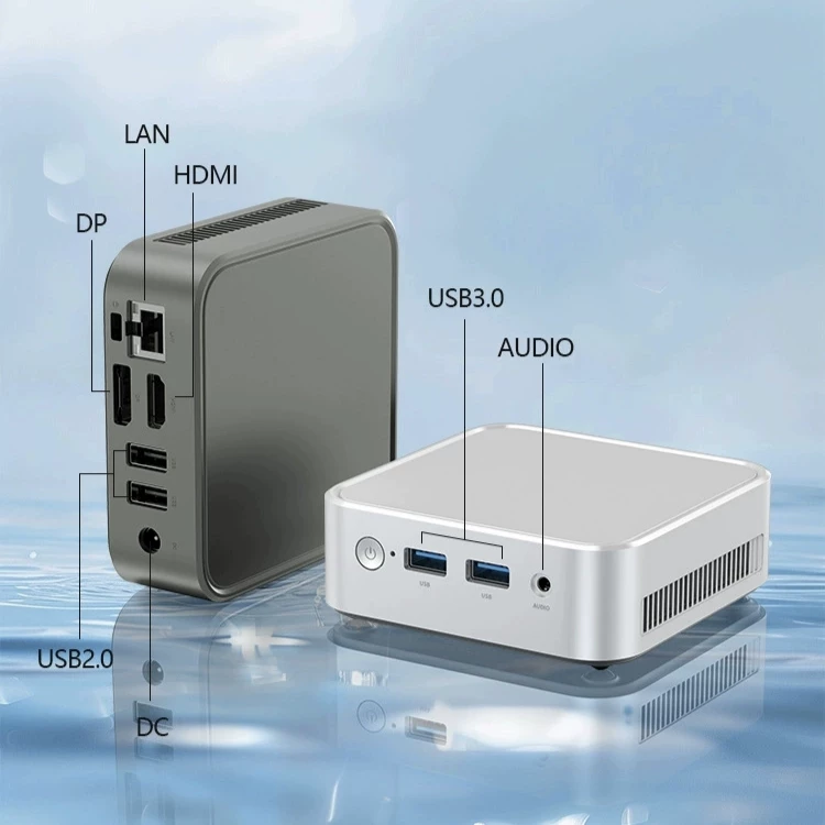 N150 mini host business office 4K high definition audio and video entertainment pocket computer bare system host Win11 PC