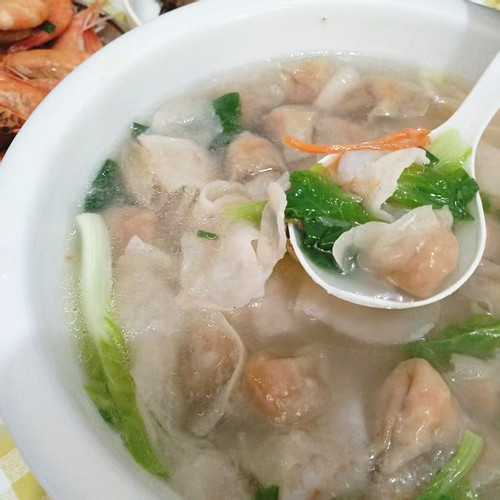 温州口味肉燕特产小吃手工正宗苍南肉燕猪肉馄饨燕皮云吞燕饺火锅 - 图1