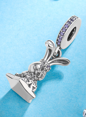 S925纯银吊坠星黛露女潘家珠子