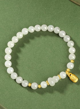 S925纯银和田玉福禄葫芦手串礼物