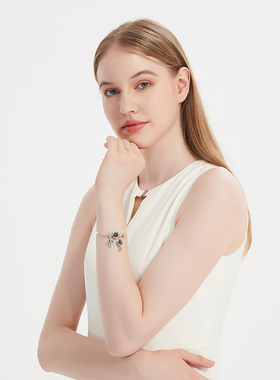 防过敏通体纯银飞机吊坠小众设计