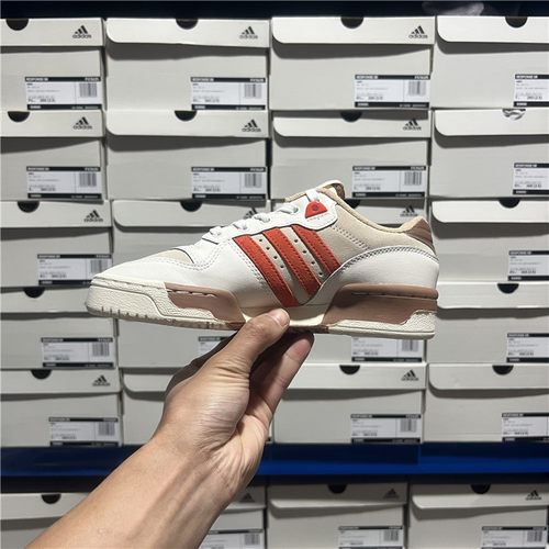 Adidas/三叶草 Rivalry Low 男女经典复古运动休闲板鞋 IE7772 - 图0