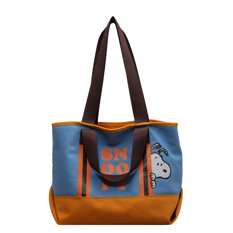 日系大容量帆布包包女2025新款学生上课手提袋百搭通勤单肩托特包,淘宝优惠券,粉丝福利购,淘宝优惠卷