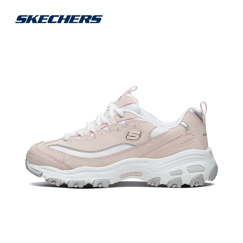 Skechers斯凯奇女鞋运动老爹鞋增高熊猫户外休闲鞋11930 - 图3