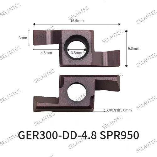 小径端面槽刀GER100/150/200/250/300/400-DD/DM/DMC替PM125/GEL - 图0