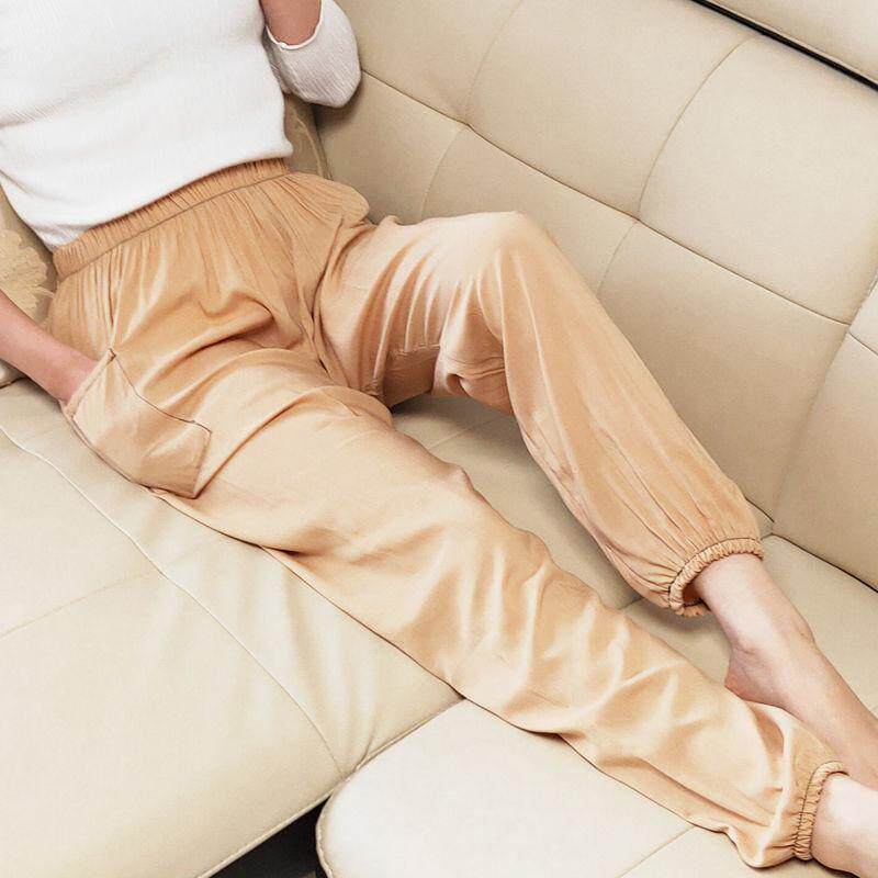 。美素芙凉爽夏季防晒凉沙滩裤棉裤 mysoulfor休闲裤