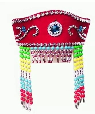 蒙古族头饰少数民族服装藏族演出帽 mysoulfor民族服装/舞台装