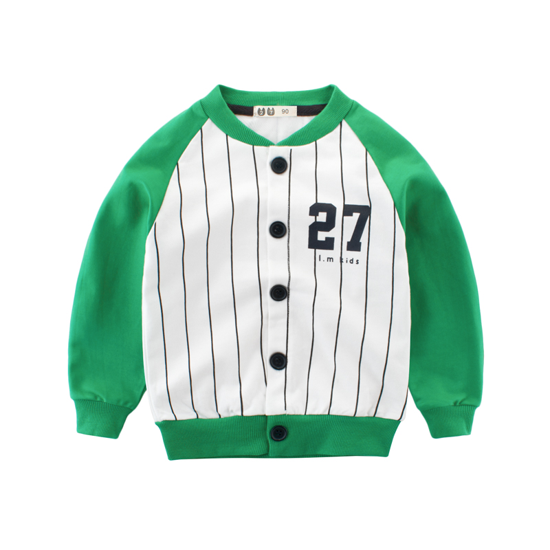 男童秋裝2019新款童裝兒童外套女寶寶衛衣中小童開衫毛圈棒球服潮