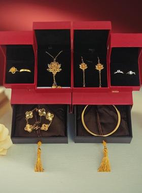 婚礼摆台订婚假五金结婚假金套装