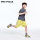 MINIPEACE ເຄື່ອງນຸ່ງເດັກນ້ອຍ Peacebird ເດັກນ້ອຍຜູ້ຊາຍ summer ກິລາເດັກນ້ອຍ T-shirt ຊຸດສອງສິ້ນ