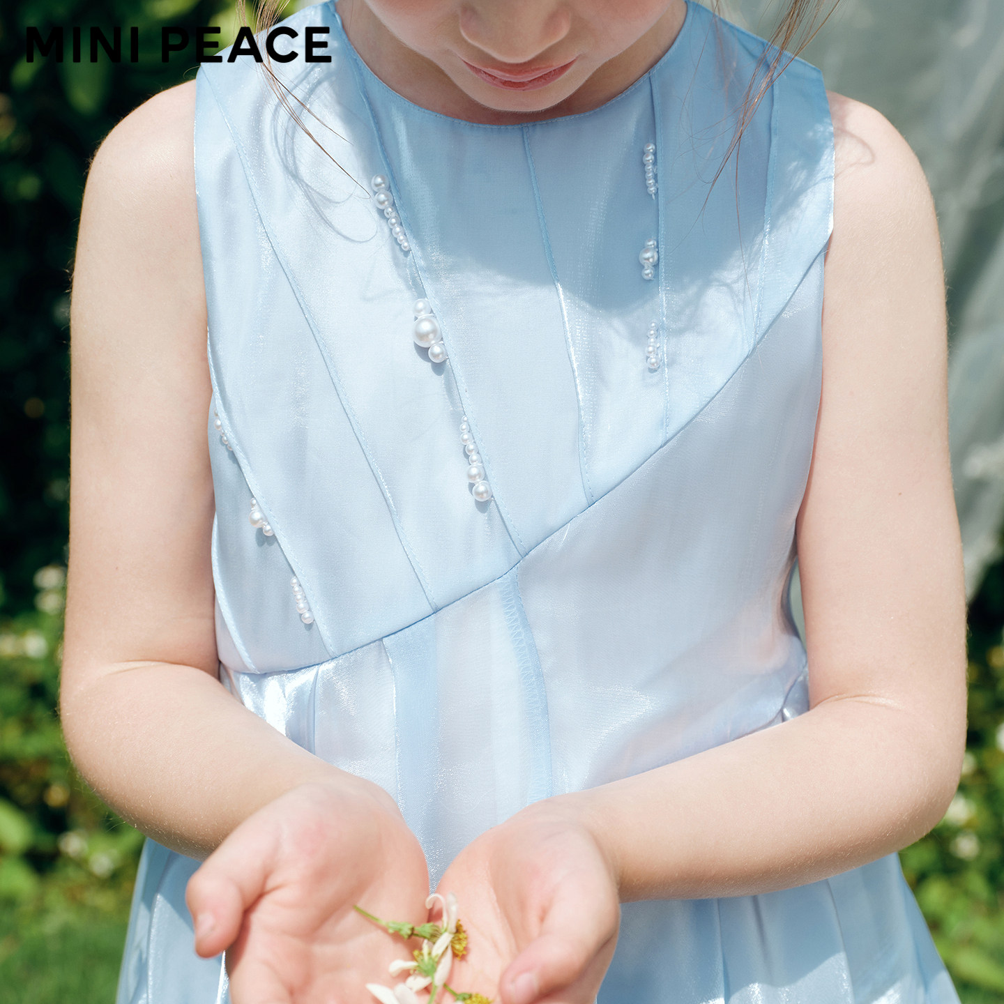 【公主系列】MINIPEACE太平鸟童装女童连衣裙夏季珍珠亮片公主裙