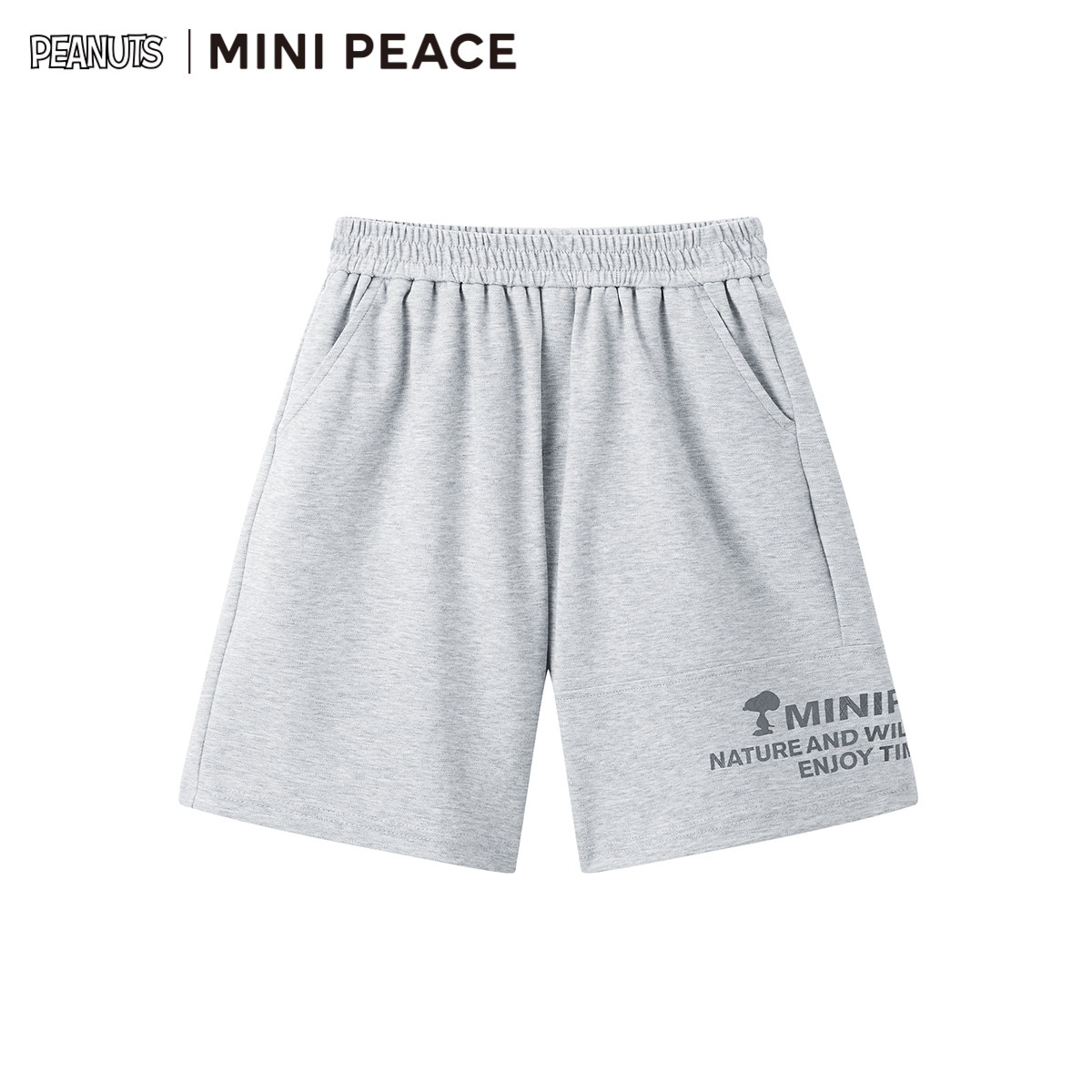 [专柜同款]MINIPEACE太平鸟童装男童短裤夏季新款儿童运动五分裤