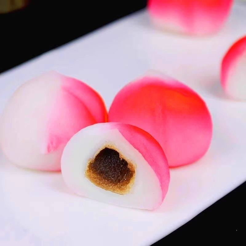 2枚装寿桃馒头生日老人寿包点心祝寿豆沙包传统糕点过寿中式蛋糕,淘宝优惠券,粉丝福利购,淘宝优惠卷