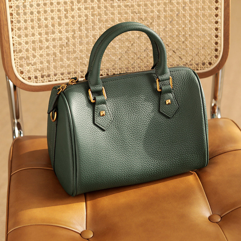 2020新款波士顿复古简约通勤女包包 qger青歌女士包袋