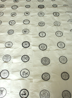 瓦当大全拓片制作材料