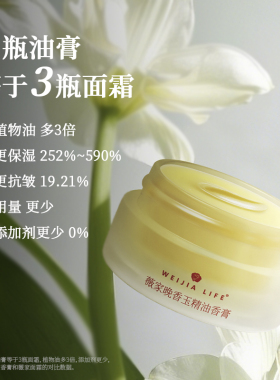 晚香玉抗皱香膏紧致香水没同款