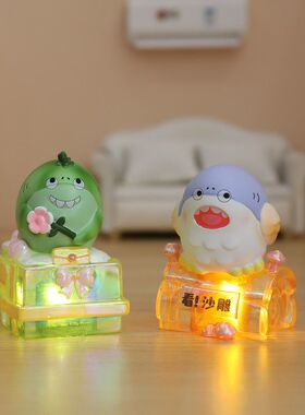 新品卡通小鲨鱼的缤纷生活盲盒