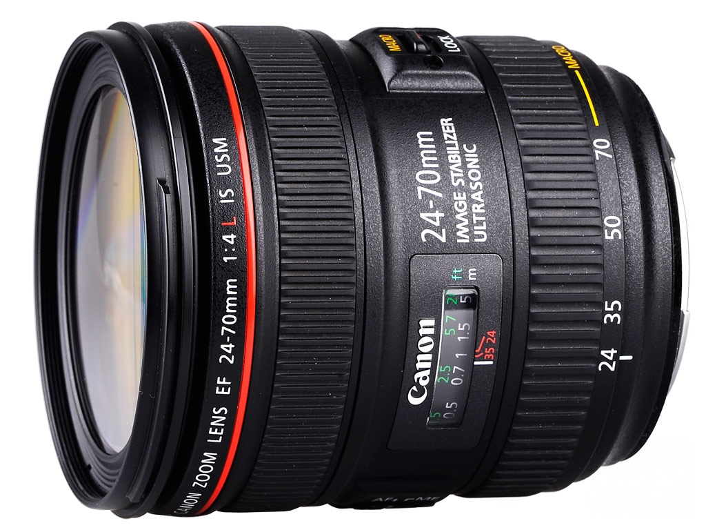 佳能EF 24-70mmf/2.8L II USM一代防抖变焦单反镜头二代 F4大三元 - 图0