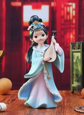 树脂装饰摆件国潮客厅唯美家居