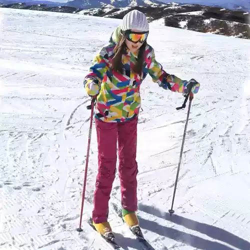 Лыжный лыжный костюм, комплект подходит для мужчин и женщин, приталенный утепленный удерживающий тепло водонепроницаемый дышащий пуховик