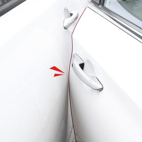 车门防撞条汽车门边防蹭刮透明胶条保护贴大全开门改装装饰神器 - 图2