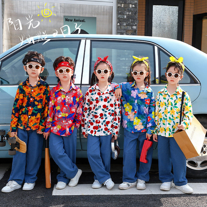 元旦儿童港风复古啦啦队表演出服小学生幼儿园8090年代运动会服装,淘宝优惠券,粉丝福利购,淘宝优惠卷