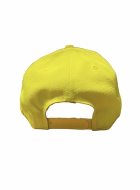 New Era 限量联名款 Logo刺绣图案 棒球帽 男女同款情侣款 黄色