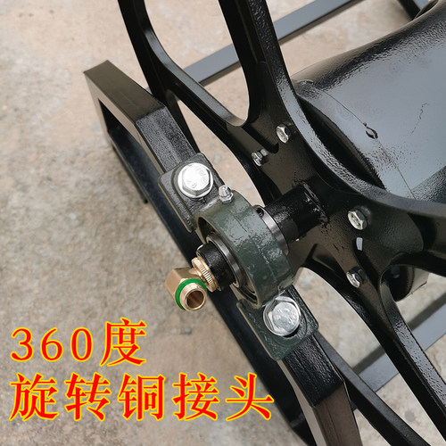 高压管水晶管绕管架150-300米电动车打药机汽油三缸泵喷农药专用 - 图2