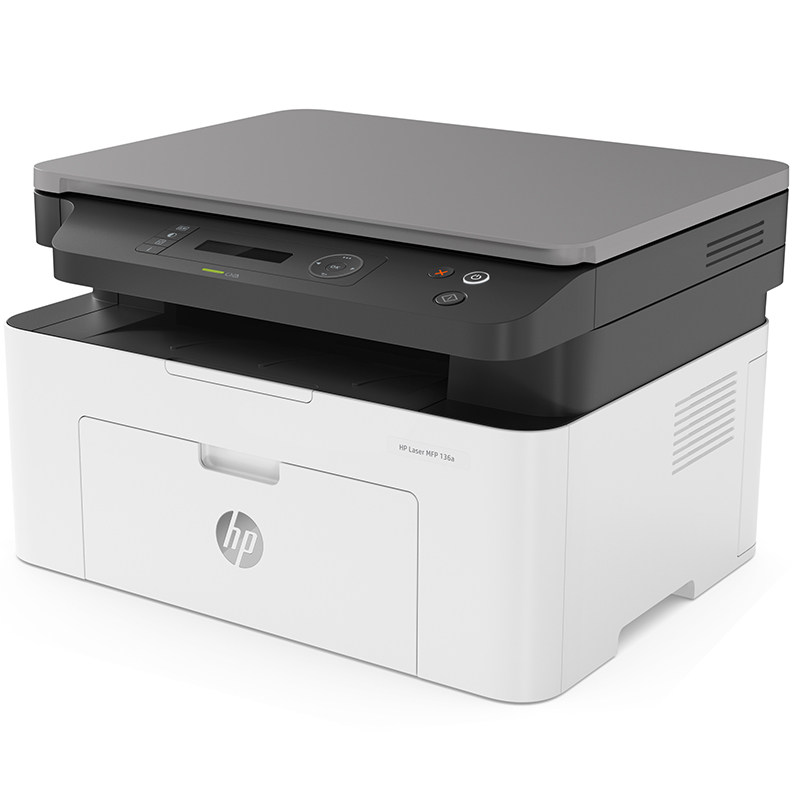 惠普m136wm黑白激光复印网络打印机 纸墨轩办公黑白激光多功能一体机