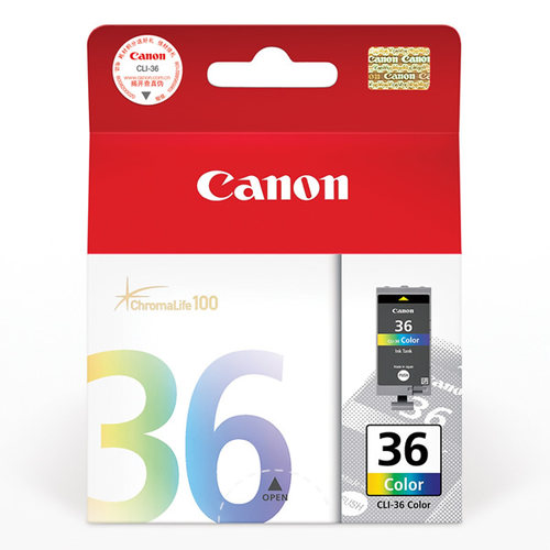 原装佳能 PGI-35 黑色墨盒 CANON 35 36  IP100 IP110 CLI-36 彩色墨盒 全新正品 - 图1