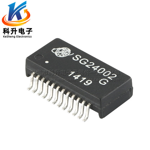 SG24002G SOP24脚 贴片双口千兆单口 网络隔离滤波变压器 可直拍 - 图2