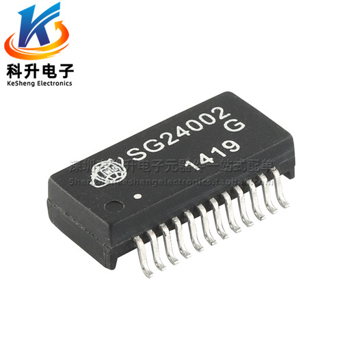 SG24002G SOP24脚 贴片双口千兆单口 网络隔离滤波变压器 可直拍 - 图0