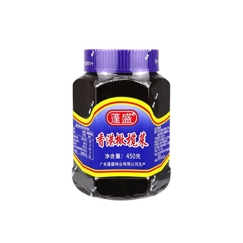 蓬盛橄榄菜450g*5瓶装潮汕逢盛香港紫橄榄菜干货下饭菜凉拌酱菜 - 图3