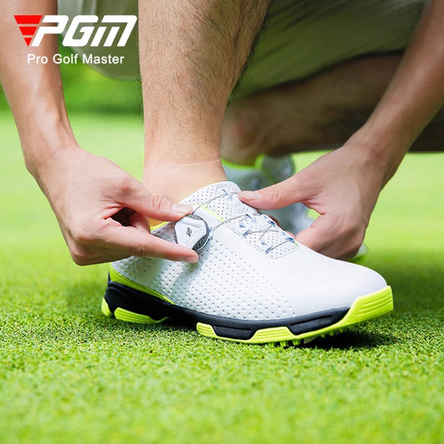 PGM 高尔夫球鞋男士防水运动鞋旋钮鞋带男鞋透气鞋子Golf shoes - 图2