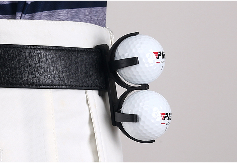 PGM高尔夫球夹  高尔夫球迷用品 可旋转折叠球夹配件 可装两粒球 - 图2