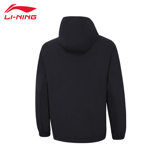 Li Ning sports windbreaker same style as men and women in team building cool breathable hooded outdoor windproof jacket AFDU626