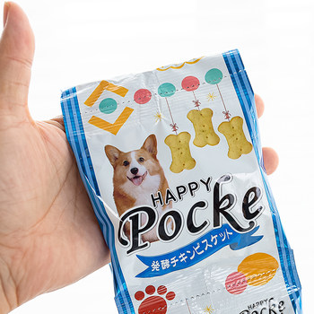 PET INN ແນະນຳ Doggyman dog snacks 4 packs of chicken strips, biscuits and cheese