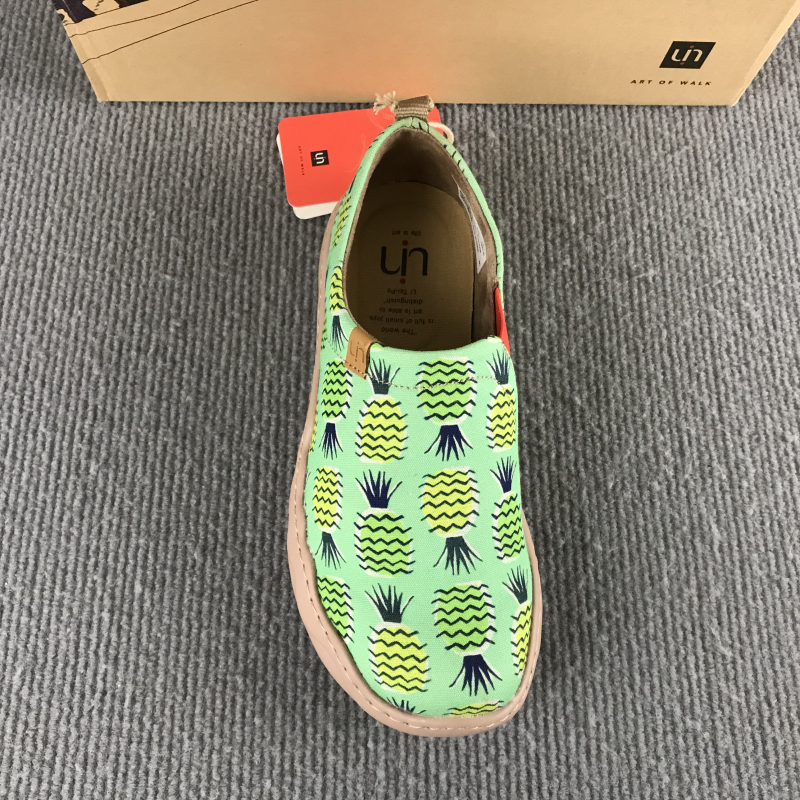 uin彩绘旅行鞋托莱多1艺术涂鸦平底单鞋原创设计轻便舒适豆豆鞋女,淘宝优惠券,粉丝福利购,淘宝优惠卷