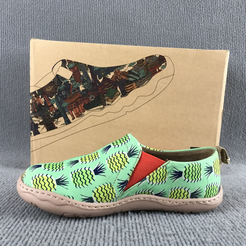 uin彩绘旅行鞋托莱多1艺术涂鸦平底单鞋原创设计轻便舒适豆豆鞋女,淘宝优惠券,粉丝福利购,淘宝优惠卷