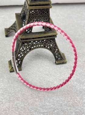 本命年红绳手链女转运珠红绳编织手绳皮绳手链男女手绳编织绳脚链