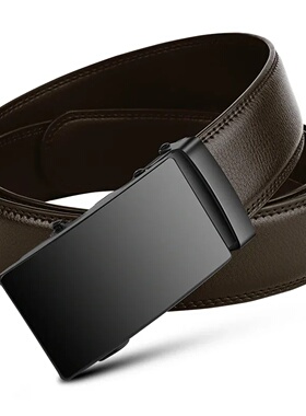 Automatic Buckle Belt for Men Famous Brand Business Belt Me