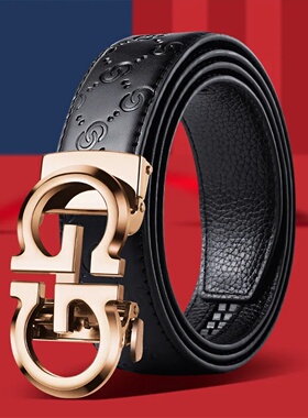 High Quality Brand Buckle Leather Belt men Luxury Designer