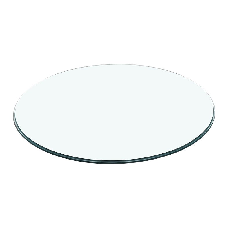 钢化玻璃桌面圆形圆玻璃台面定做圆玻璃片圆盘园台大圆桌茶几透明 - 图2