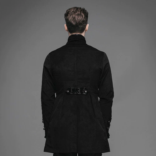 Приталенный плащ, модная демисезонная куртка, в стиле панк